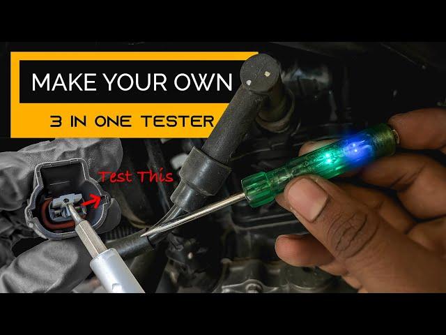 Line & Ignition Tester | Find the exact wiring of your electrical repairs and mods | #automobile