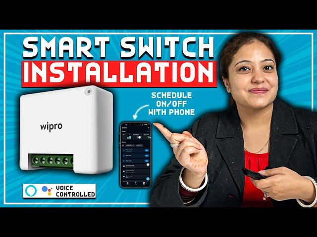 How to convert old Switches into Smart | Wipro Smart Switch Module 2 node |Home Automation Made Easy