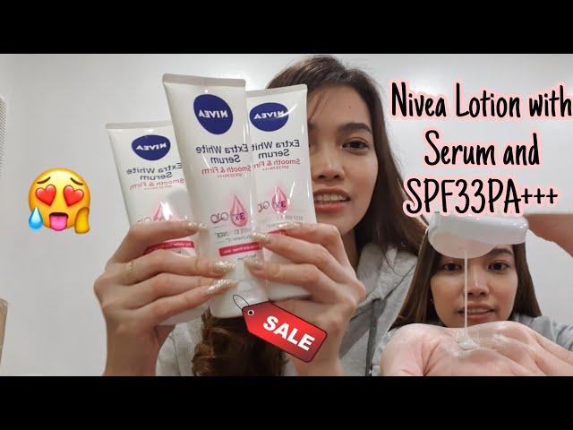 NIVEA LOTION EXTRA WHITE SERUM SMOOTH AND FIRM SPF33 PA+++