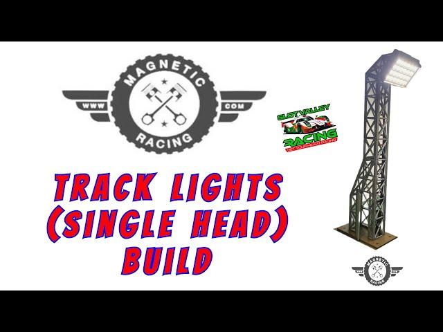 Magnetic Racing Track Light Single Head Build@ThinkScalextric