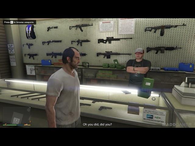 Melvin isn't happy that Trevor killed Johnny Klebitz - GTA 5