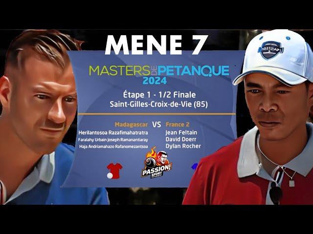 MASTERS DE PÉTANQUE 2024  - Mène 7 - Étape 1 - Madagascar VS France