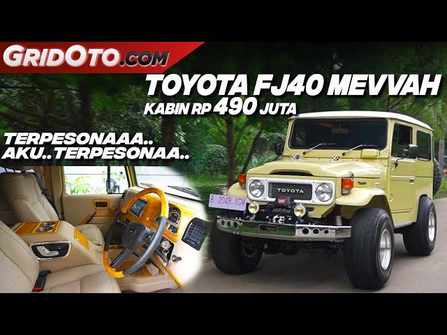 Modifikasi Toyota FJ40 Mewah Isi Kabin Nyaris Setengah Miliar | Modifikasi Mobil | GridOto Modif