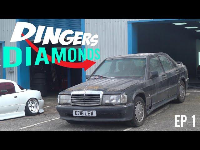 DISASTER Detail? Bringing this 190E COSWORTH back from the dead | Dingers to Diamonds EP1