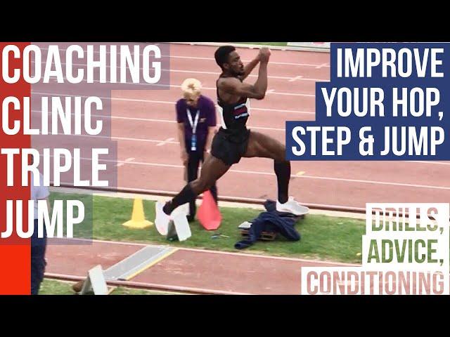 COACHING CLINIC TRIPLE JUMP - improve your hop, step & jump