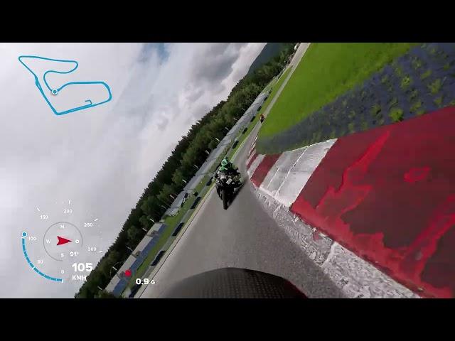 Vol. 1 》Yamaha RJ15 hunting a Kawasaki ZX6R - RED BULL RING - 23.07.2024 - CR MOTO