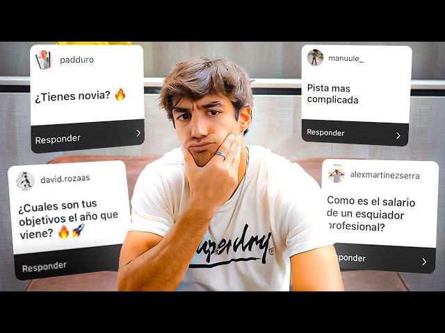 HOW MUCH MONEY I MAKE? SEE MYSELF ON THE PODIUM? HAVE A GIRLFRIEND? - Q&A | Joan Verdú