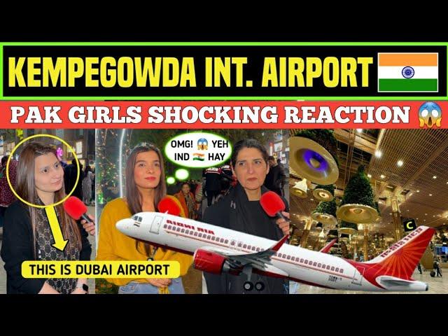 Kempegowda International Airport Bengaluru  | INDIA How to Grow? | Pak Public Reaction |