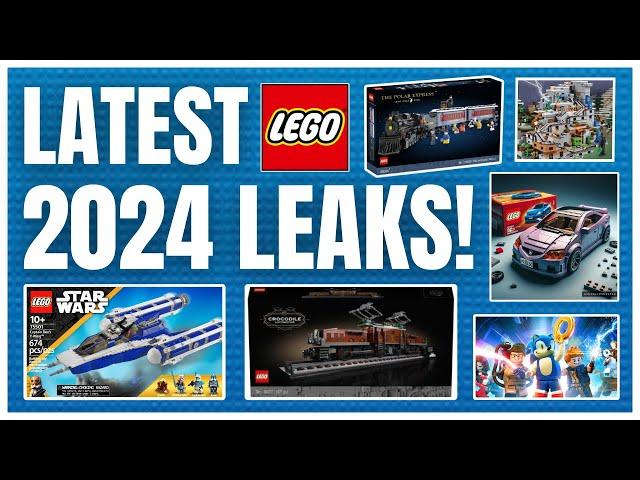 LATEST NEW 2024 LEGO LEAKS! | NEVER SEEN BEFORE