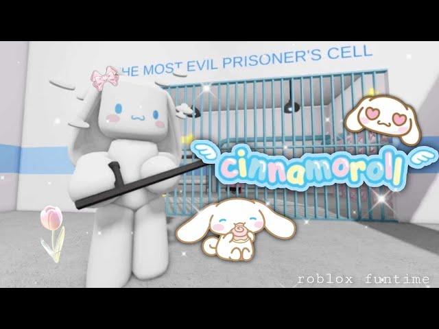 CINNAMOROLL'S Prison Run┃Escape Obby #roblox #cinnamoroll #escapegame