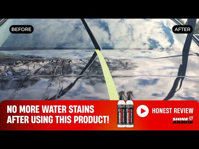 No More Water Stains after Using Graphene Ceramic Spray | Video Credits: @Guimard Joseph