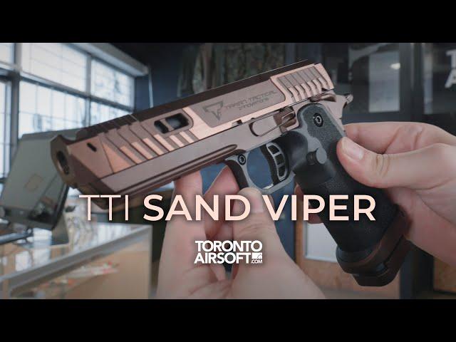 EMG SAND VIPER. Front end looking like a desert eagle, wonderful trigger of a CAPA.