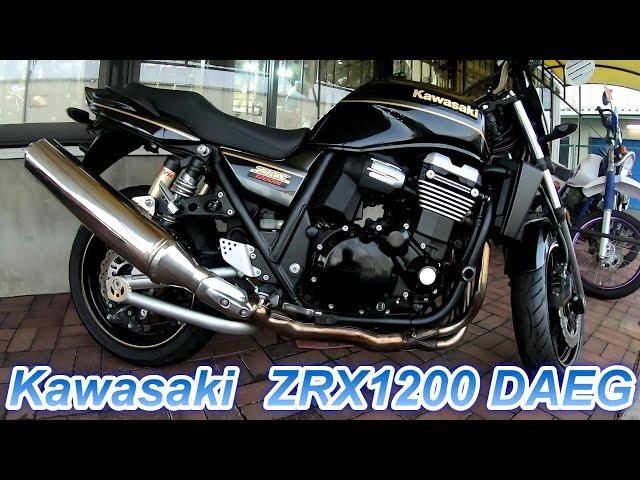 Kawasaki　ZRX1200 DAEG Pearl　Meteor　gray　metallic　sparkblack