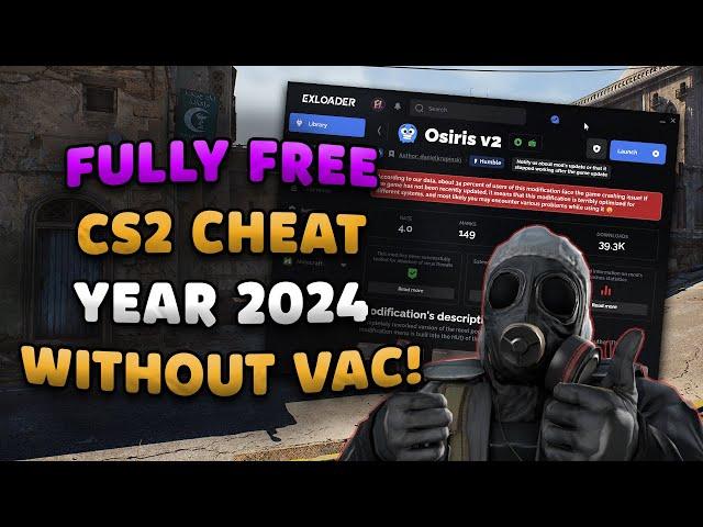  CS2 CHEATS FOR FREE | INSTALL FREE CS2 HACK 2024 | CHEATS FOR CS2 WITHOUT VAC AND VIRUSES!