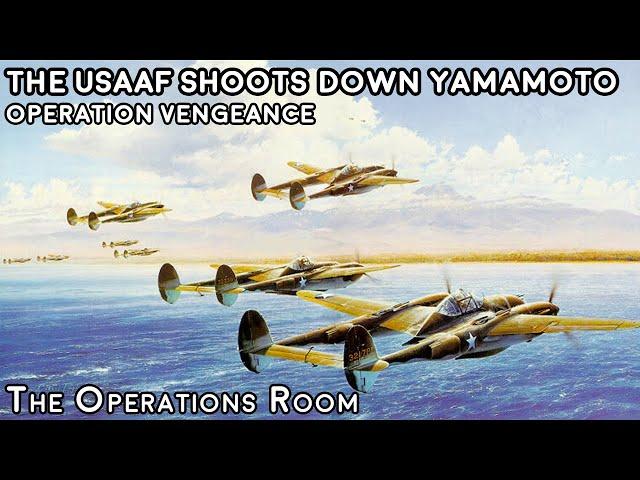 The USAAF Intercepts and Shoots Down Admiral Yamamoto, 1943 - Animated