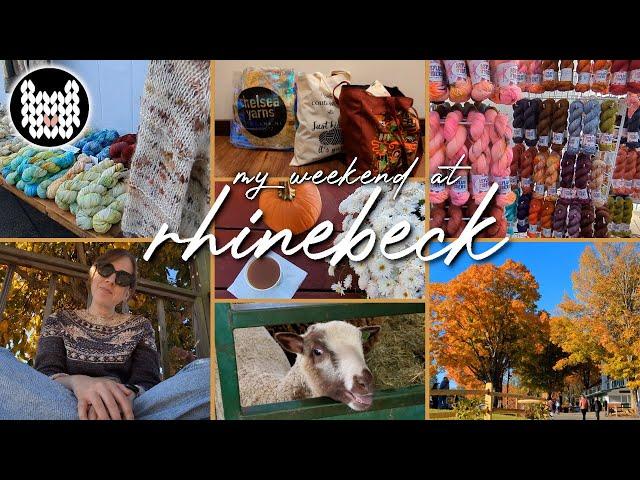 Rhinebeck 2024 Yarn Festivals Vlog - Indie Untangled CAKEpalooza New York Sheep & Wool Yarn Shopping