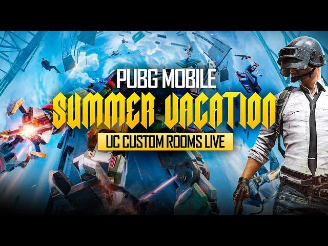 PUBGM PK Summer Vacation Custom Rooms | Discord link in Description #Pubgmobile