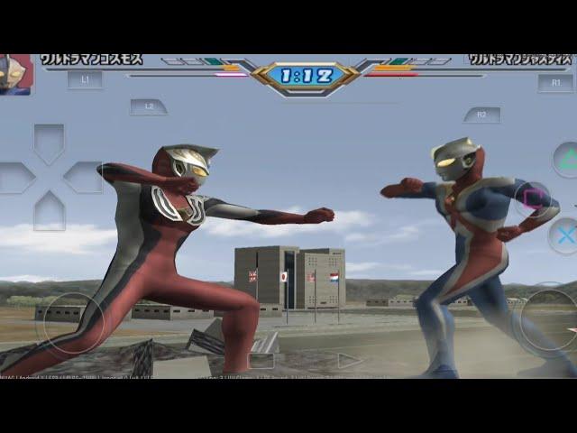 GAME ULTRAMAN COSMOS VS JUSTICE RTV!!! DI ANDROID