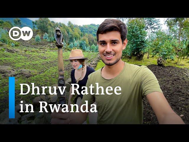 Watching Gorillas in Africa | Dhruv Rathee in the Rwandan Jungle