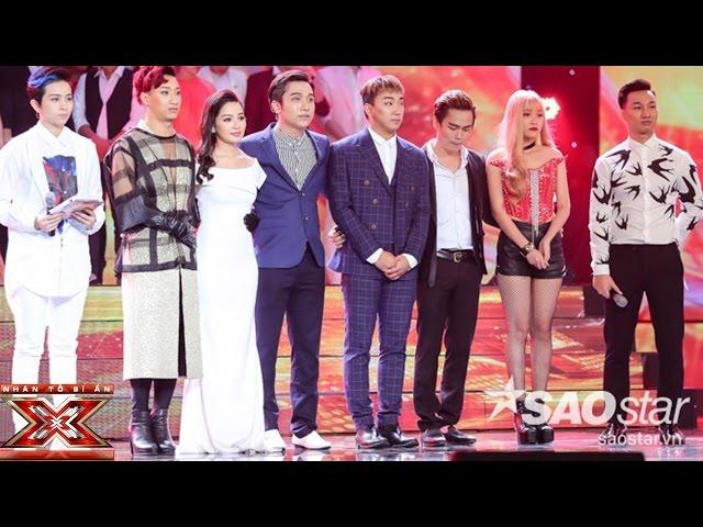 CÔNG BỐ KẾT QUẢ | LIVESHOW 3 THE X FACTOR - NHÂN TỐ BÍ ẨN 2016 (SS2)