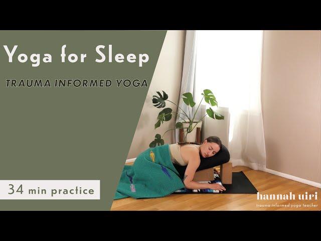 Yoga for Sleep | Trauma Informed Yoga