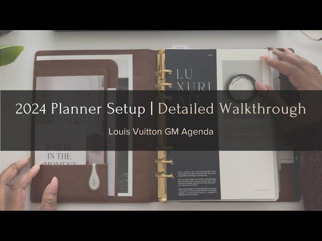 2024 Planner Setup + Flip-through | LV Agenda | The Planner Aisle