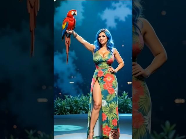 Mind-Blowing AI Bird Transformations | Must-See AI Art on AGT!  #agt