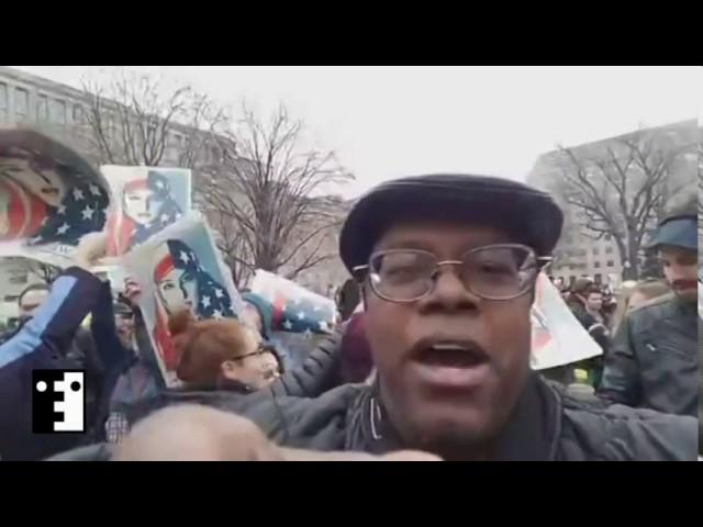 #OurResistance Rally,  McPherson Square, Washington, DC 1/20/2017