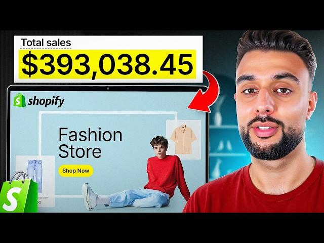 $393,038 With Dropshipping Fashion On Shopify - just copy me