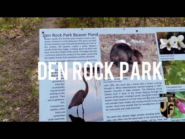 Den Rock Park ,  Parque  para Caminar en LAWRENCE ma,   jf videos travel