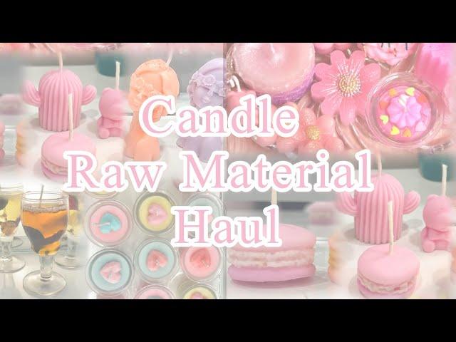 Candle Making Materials haul for beginners | Candle Making Raw Materials | Candle Making