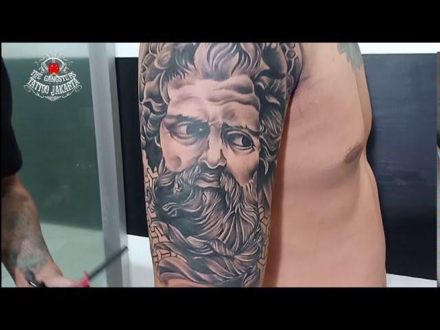 ZEUS TATTOO TIME LAPSE