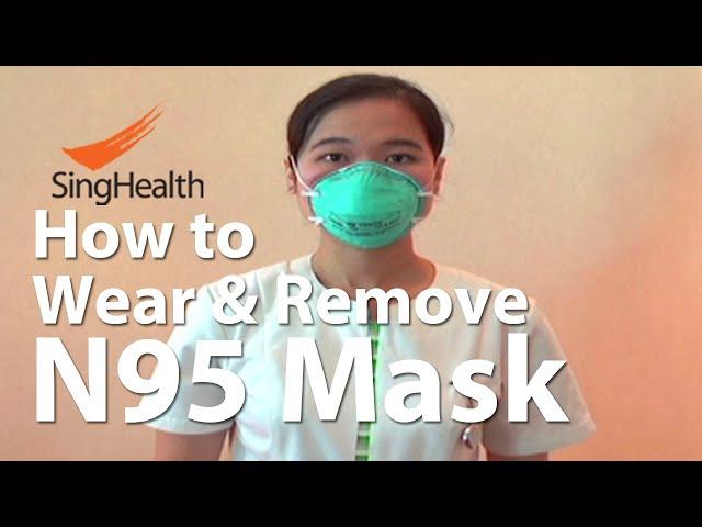 N95 3M mask: How to Wear and Remove