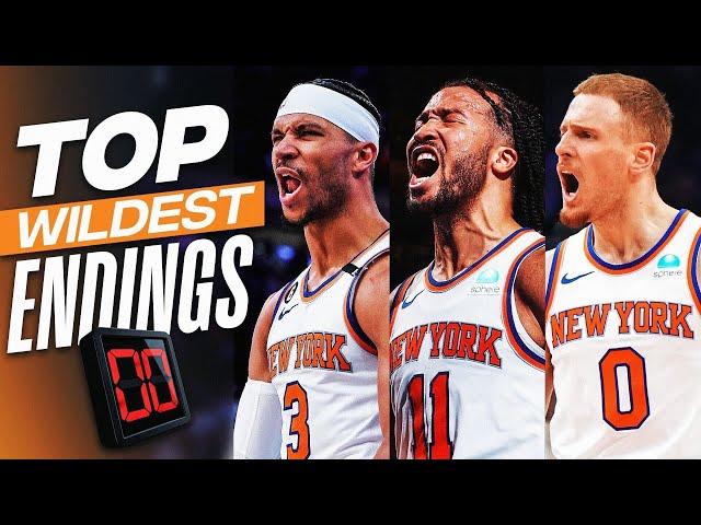 The Knicks WILDEST Endings of the 2023-24 NBA Season