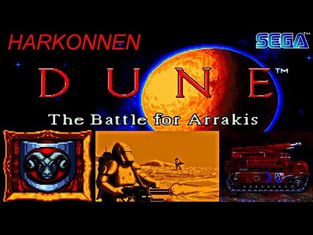 Dune 2: The Battle for Arrakis SEGA прохождение Harkonnen