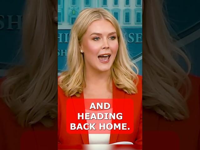WHITE HOUSE "MIGRANTS ARE HEADING HOME!!"