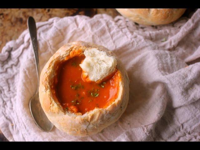 4 Ingredient Crusty Bread Bowls