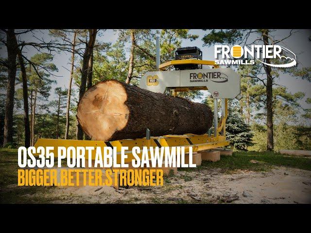 Introducing the Frontier OS35 Portable Sawmill