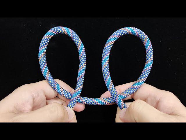 The three most commonly used knots in daily life@knottips101