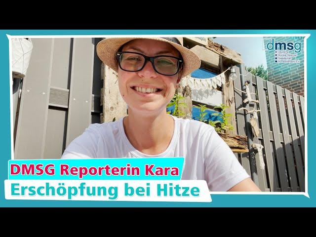 Gut durch den Sommer mit Multiple Sklerose und Uhthoff | DMSG Reporterin Kara