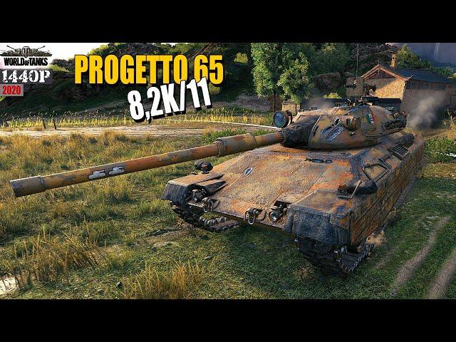 Progetto 65, 8151 damage, 11 vehicles destroyed! WoT