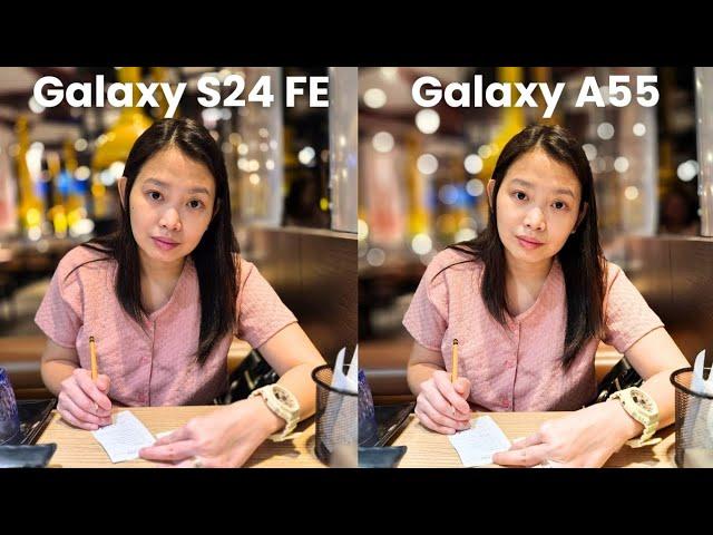 Samsung S24 FE vs Samsung A55 camera | The Ultimate Comparison!