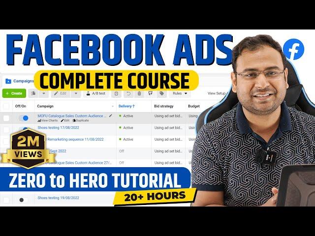 Facebook Ads Course for Free |  Learn Latest Facebook Ads - Tutorial for Beginners | Umar Tazkeer