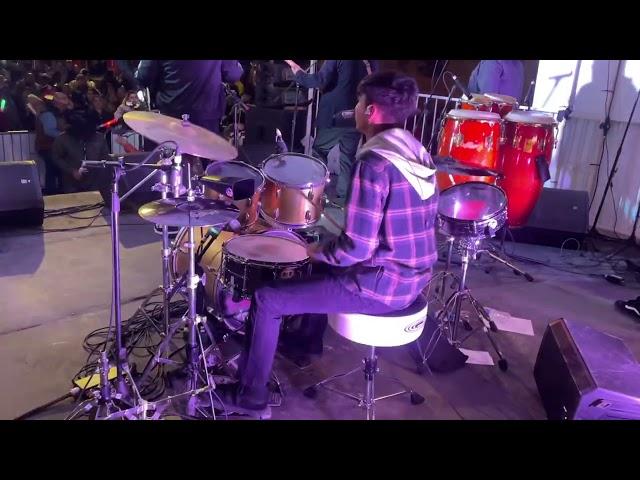 Backstage/Drum Cam Eddie Perez Jr. of La Calma @ TTMA Fan Fair 3/18/23