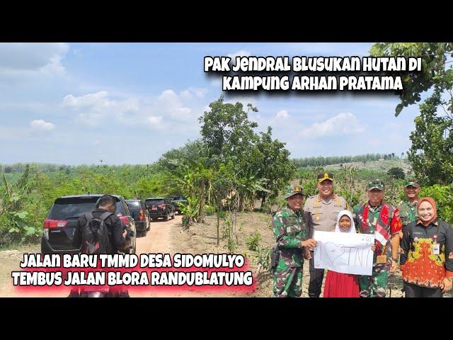 Ketika TNI Masuk Pelosok Desa Pinggir Hutan Sidomulyo Blora "Pangdam Diponegoro Di Kampung Arhan" 02