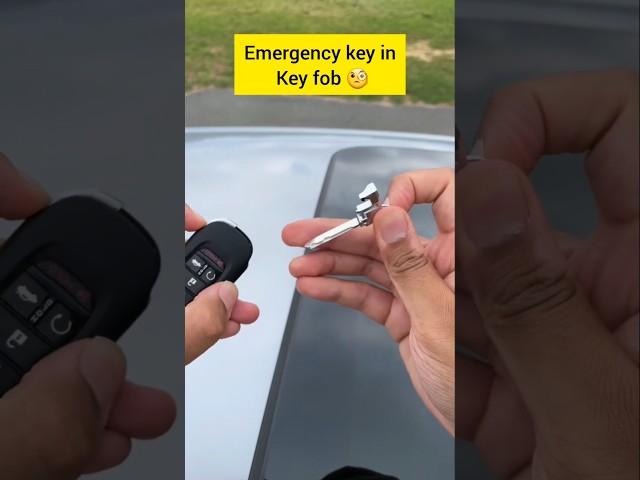 How to unlock vehicle with a dead key fob #autoinfo #emergency