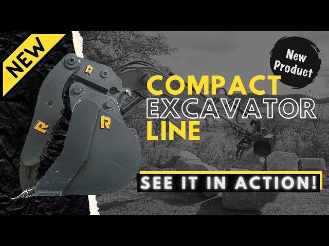 Introducing Rockland Compact Excavator Attachments!