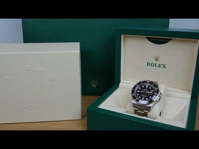 4K Review: Rolex SD43 Sea-Dweller 126600 Unboxing 2018