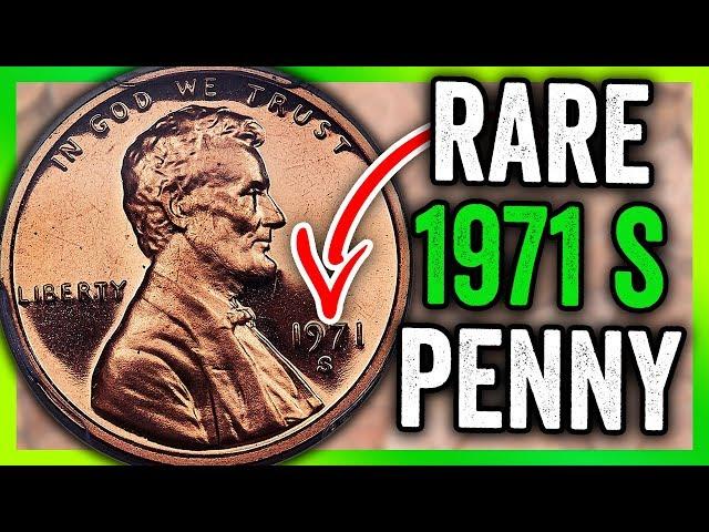 1971 S PROOF PENNY COINS WORTH MONEY - COINS TO LOOK FOR IN PROOF COIN SETS!!