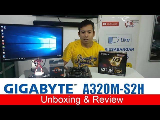 GIGABYTE A320M S2H Motherboard Unboxing & Review | ARIESABANGAN